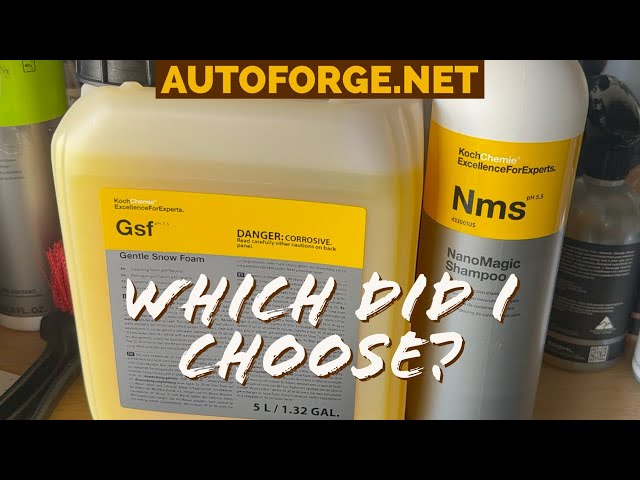 Koch Chemie/ GSF or NMS? /Car Care Soaps/ Autoforge.net/ Car Washing/ Auto Detailing