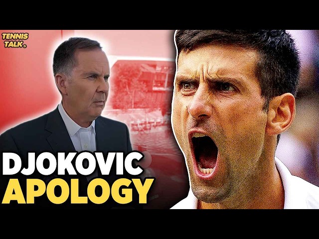 Tony Jones Apology to Djokovic for Disrepect at Australian Open 2025 | Tennis News