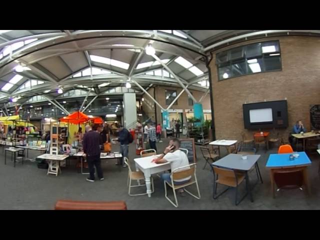 Brighton Open Market test 360 filming