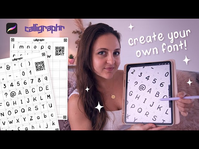 ✍🏼 How to Create a Font in Procreate