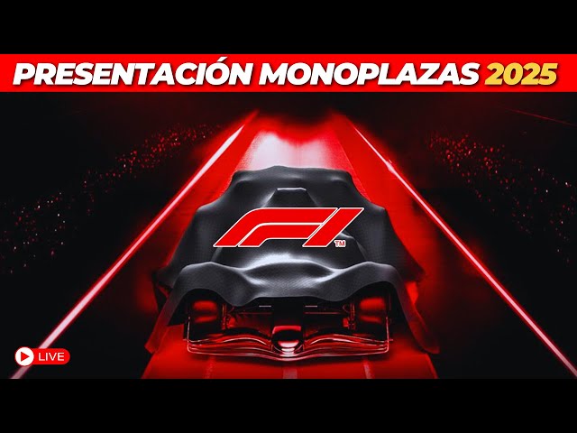 🔴 F1 DIRECTO | PRESENTACIÓN OFICIAL FÓRMULA 1 2025 - NUEVOS DISEÑOS