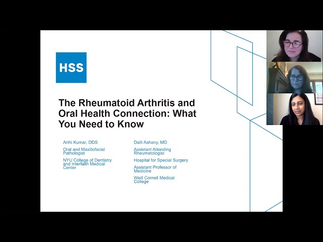 The RA and Oral Health Connection