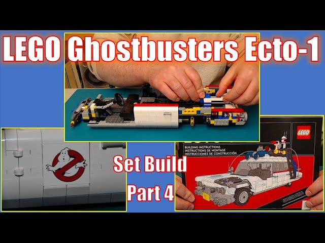 LEGO Ghostbusters Ecto-1   Set Build Part 4