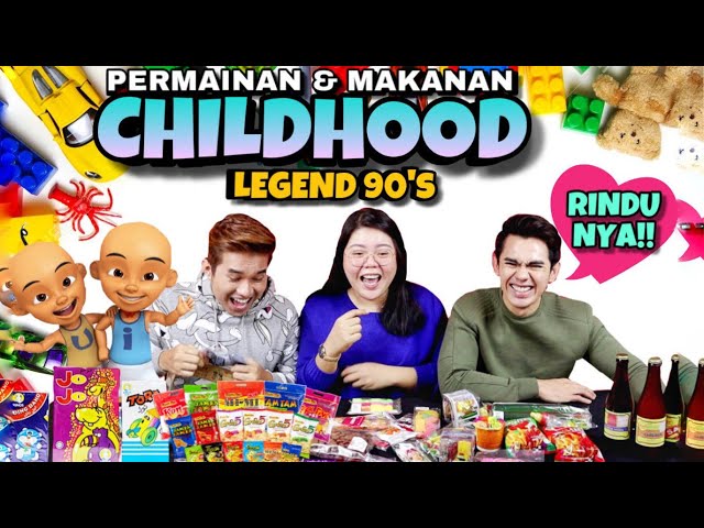 BILA CIKIDOT JADI KANAK-KANAK SEMULA! MAKAN & MAIN MAINAN LEGEND! SO THROWBACK!