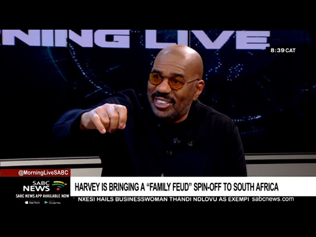 Harvey is bringing a "Family Feud" spin-off to South Africa