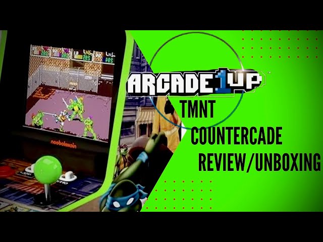 Arcade1up TMNT 1 Player Countercade Review (2024)