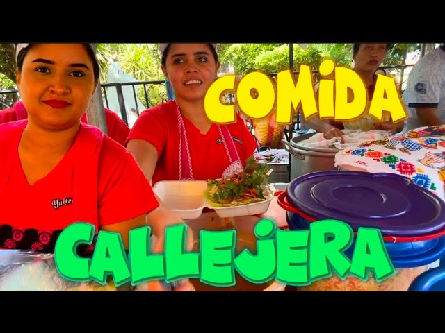 Así es La COMIDA 🥘 CALLEJERA en EL Salvador 🇸🇻 Santa Ana