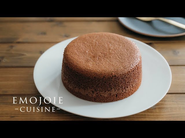 Chocolate Japanese Cotton Cheesecake Recipe  | Emojoie Cuisine