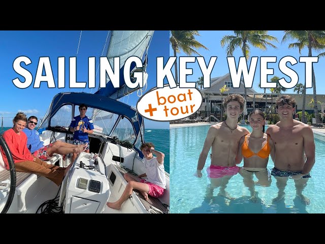 SAILING Key West on Spring Break | Touring Our 48 Foot YACHT