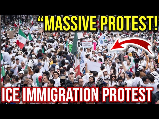 BREAKING: Massive Anti-Ice Immigration Protest !- Police Arrests