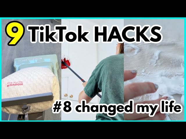 You'll never clean your kitchen the same way �� 9 TikTok cleaning hacks TESTED