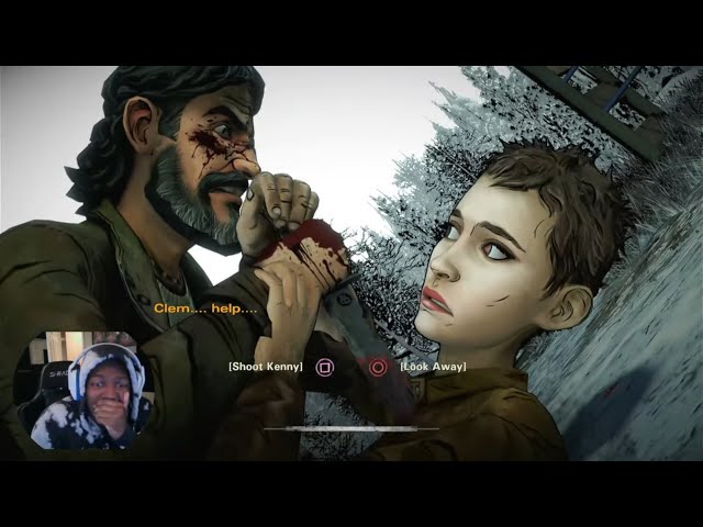 KENNY AND JANE FIGHT, THIS FINALE IS CRAZY..... The Walking Dead Season 2 Finale