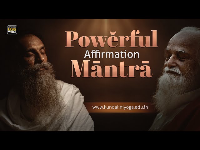 Powerful Affirmation Mantra for Peace, Success, Satisfaction | Vethathiri 24x7 Live |Relaxing Mantra