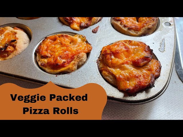 Veggie Packed Pizza Rolls | Recipe Tutorial | The Amells