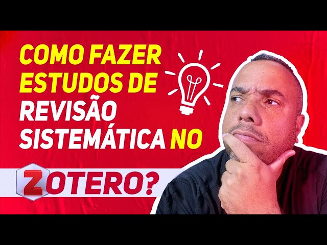 Como fazer estudos de Revisão Sistemática ou Narrativa no Zotero #vidaacademica #zotero