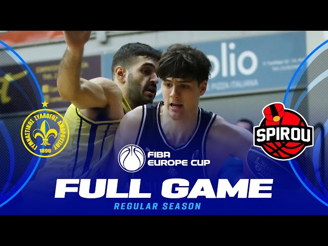 Maroussi Basketball Club v Spirou Basket | Full Basketball Game | FIBA Europe Cup 2024-25