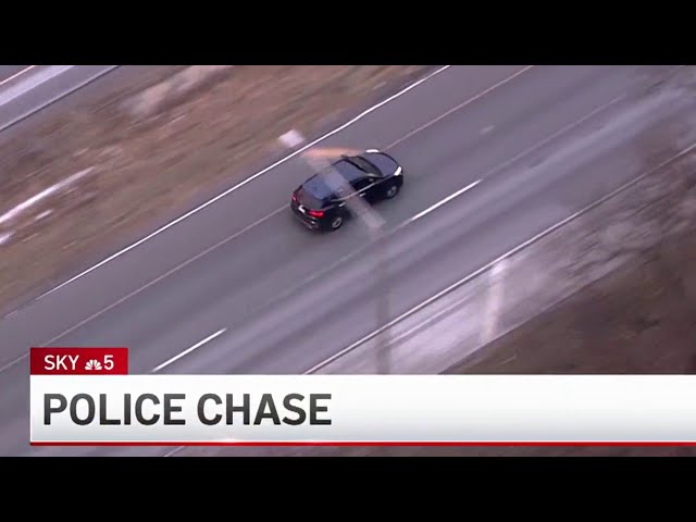 FULL: Aerial view of WILD police chase in Chicago