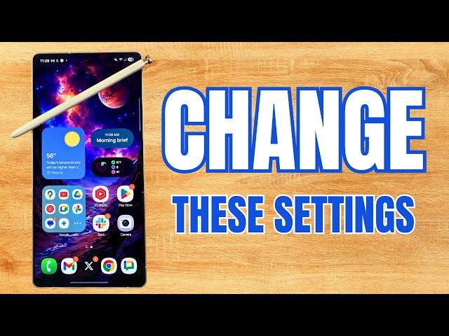 Galaxy S25 Ultra - Change These Settings Immediately