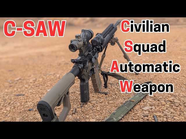 The Civilian-SAW Concept: Red Right Hand RECCE LMG