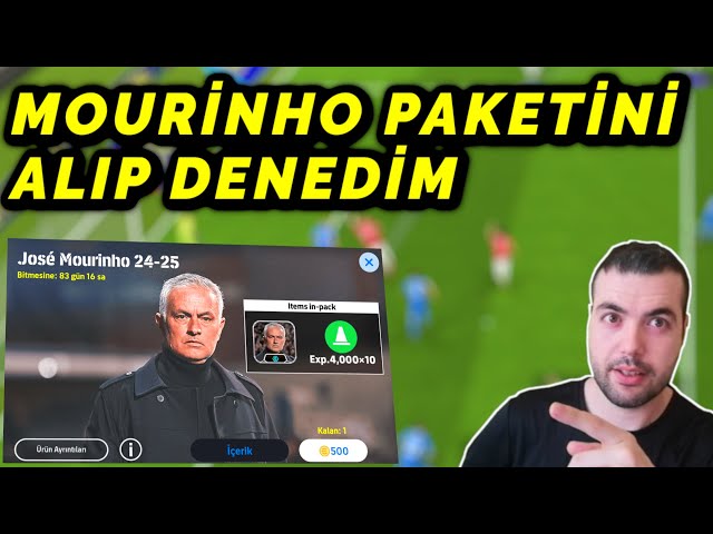 JOSE MOURİNHO PAKETİNİ ALIP DENEDİM 👀OYUNCU SEVİYELERİNİ NASIL ETKİLEMEKTE ? (eFootball 2025 Mobile)