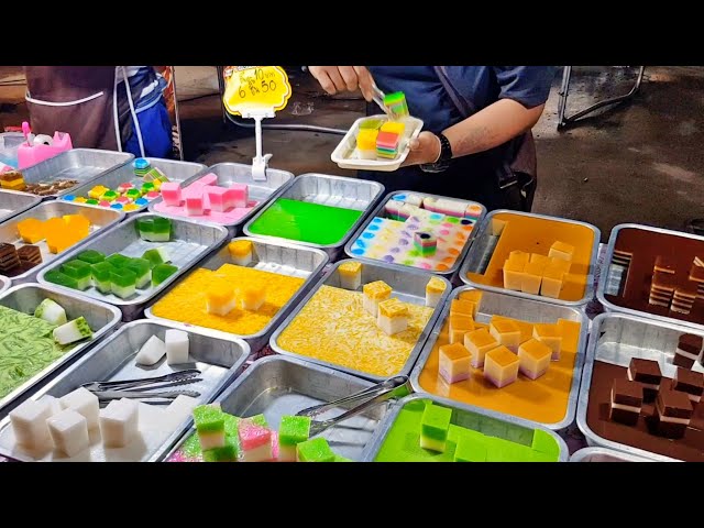 Colorful Jelly | Thailand Street Food - Hungry Bear