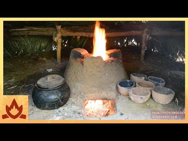 Primitive Technology: Pottery and Stove