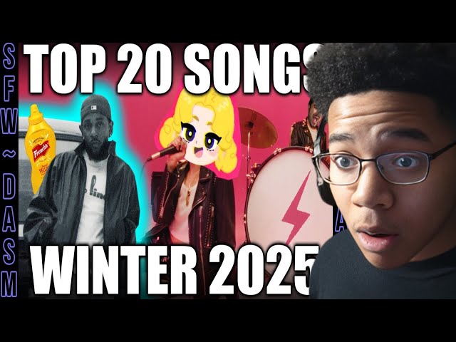 Ranking the Top 20 Songs of Winter (2025) | Sean Fay Wolfe of DASM (REACTION)