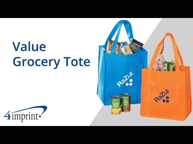 Value Grocery Tote - Custom Tote by 4imprint