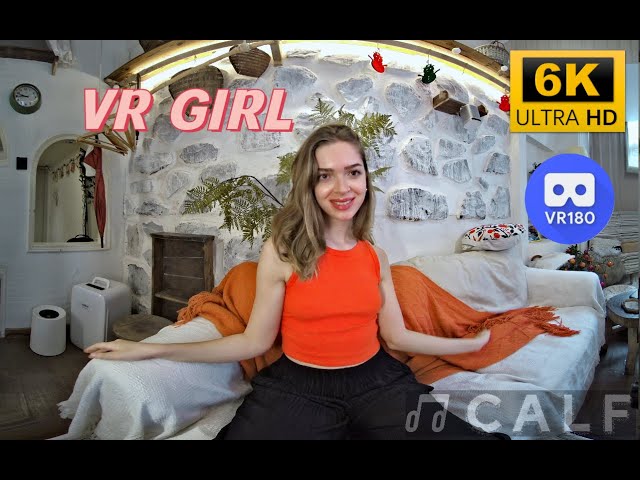 【VR180 6K】Do you like my makeup?😘😘 | Calf App | Meta Quest