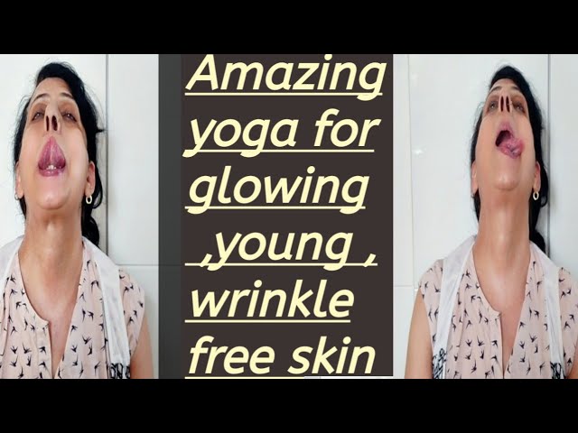 Face yoga for glowing,young , wrinkle free skin!Face exercises in hindi !Rekha Gidwani