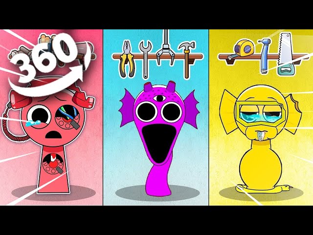 Incredibox Sprunki - Ohh NO !! HELP Sprunki | Incredibox Sprunki 360 Animation