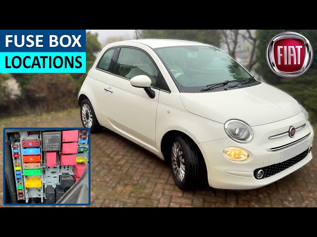 Fiat 500 Fuse Box Locations and How to test fuses on Fiat 500