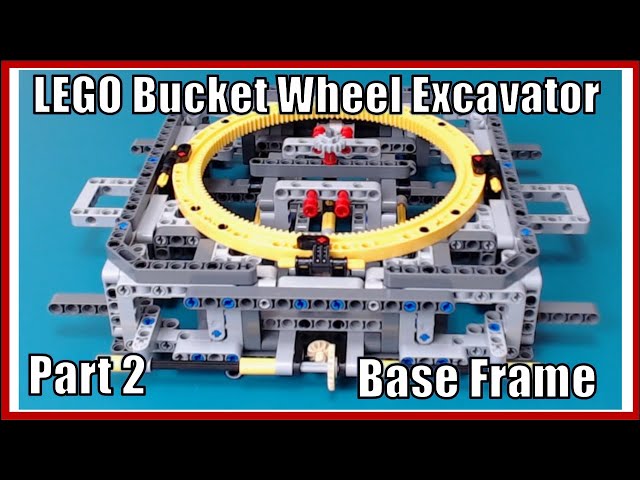 LEGO Technic - Bucket Wheel Excavator - Part 2 - bucket wheel base