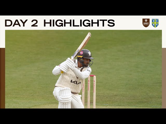 HIGHLIGHTS: Career-high Ryan Patel century puts Surrey on top at the end of Day Two vs Durham