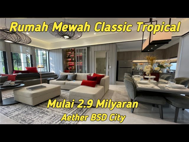 Tropical Classic Luxury House in BSD Cluster Aether