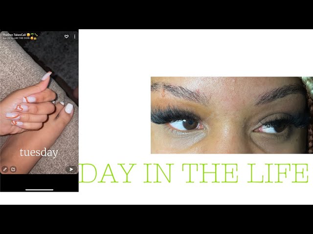 A “mini” day in the life 💞 Minks| Nails