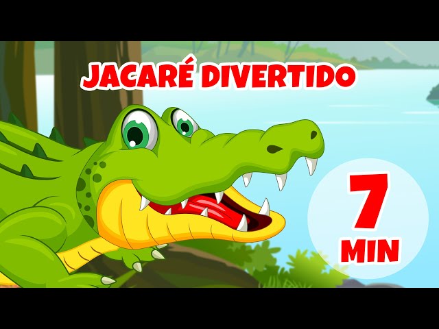 Jacaré Divertido: Músicas e Brincadeiras em 7 min