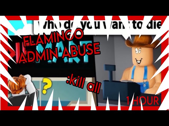 1 hour of Flamingo admin abusing