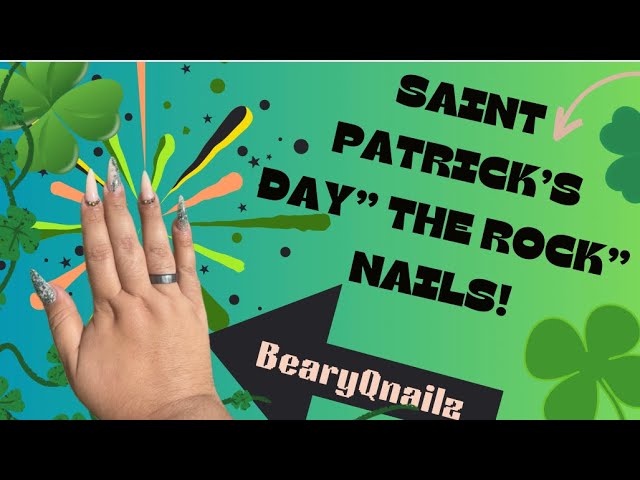 Shamrock St. Patrick's Day Nails - An Irish Nail Art Tutorial