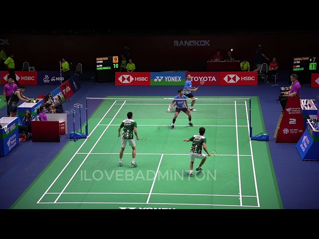 Muhammad Shohibul FIKRI/Bagas MAULANA vs GOH V Shem/BOON Xin Yuan- Thailand Open 2024