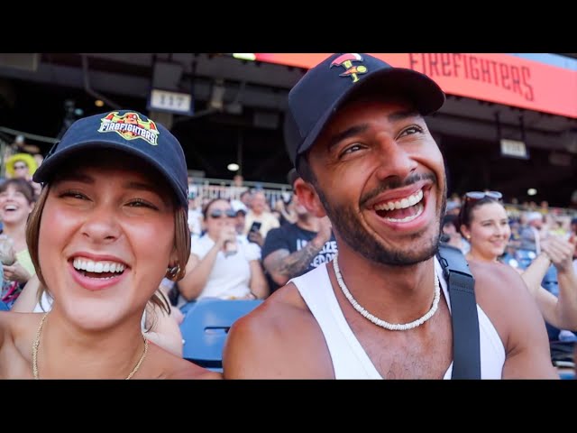 Our First Baseball Game Together!