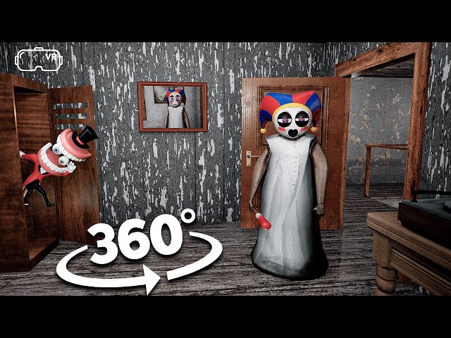 360º Granny Pomni  Video funny Horror VR