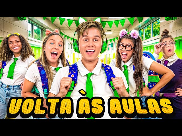 A VOLTA ÀS AULAS do Gato Galactico + Música Presente Professora