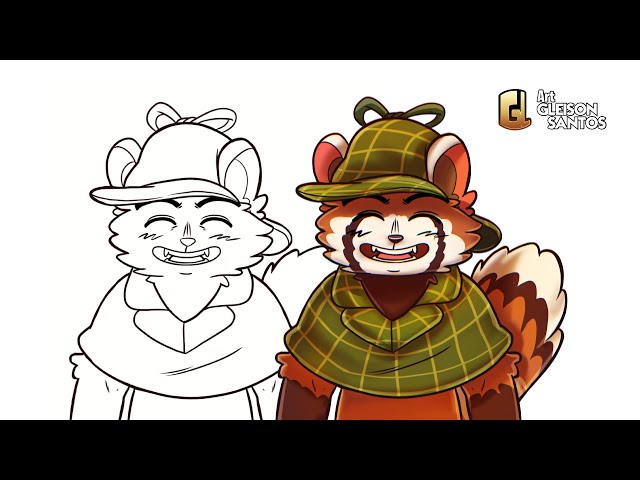 Timelapse | PNGTube  (My Art, Commission for EveningBlueBird)