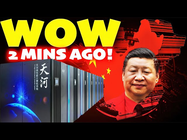 2 Mins AGO: CHINA Just UNVEILED The NEW WORLD'S FASTEST COMPUTER!