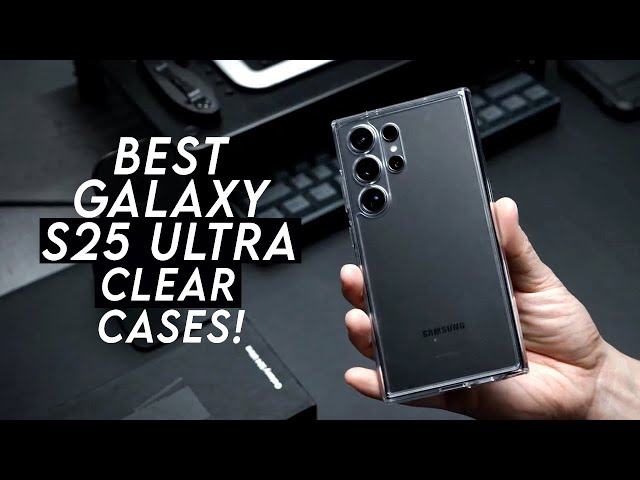 Top 8 Best Galaxy S25 Ultra Clear Cases! CaseKoo Vs Spigen 🔥