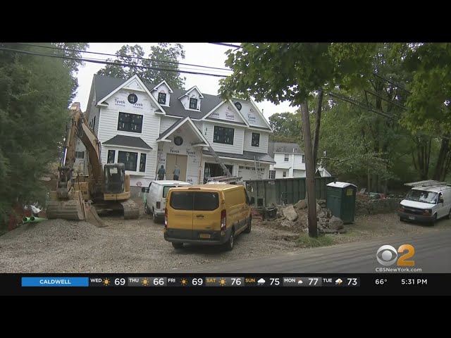 Westchester Neighbors Upset About Large House Being Built On Small Lot