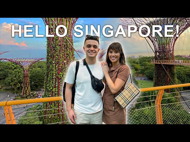 Arriving in Singpore 🇸🇬 This City is INCREDIBLE!