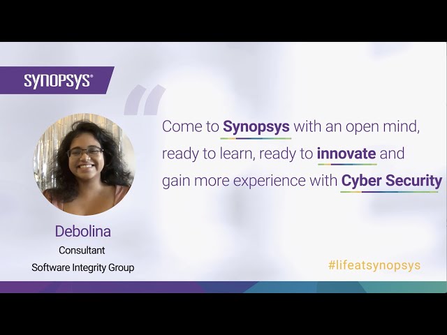 An Inside Look: Debolina, Consultant | Synopsys