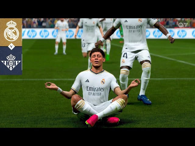 FC 24_ Real Madrid vs. Real Betis - Spanish La Liga 23/24 Full Match | PS5™ [4K60]